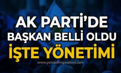 AK Parti'de başkan belli oldu: İşte yönetim listesi