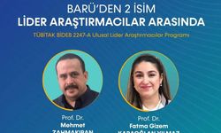 BARÜ’den 2 akademisyen “Lider Araştırmacılar” arasında yer aldı