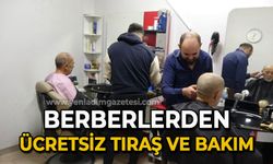 Kuaför ve berberlerden yaşlılara ücretsiz tıraş ve bakım