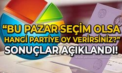 Bu pazar seçim olsa hangi partiye oy verirsiniz? İşte sonuçlar...