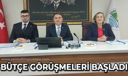 Bütçe görüşmeleri başladı