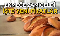 Ekmeğe zam geldi: İşte yeni fiyatlar