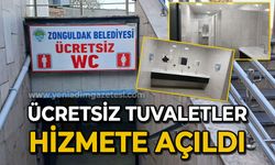 Zonguldak'ta ücretsiz tuvaletler hizmete açıldı