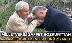 Milletvekili Saffet Bozkurt’tan anlamlı Öğretmenler Günü ziyareti