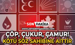 ‘Çöp, çukur, çamur!’: Kötü söz sahibine aittir!