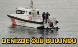 Denizde ölü bulundu!