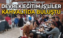 Devrek Eğitim İş’liler kahvaltıda buluştu