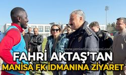 Fahri Aktaş'tan Manisa FK idmanına ziyaret