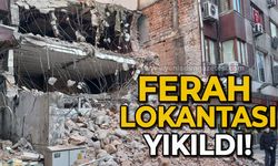 Zonguldak'ın asırlık mekanı Ferah Lokantası yıkıldı