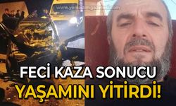 Kamyon ile çarpışan otomobilin sürücüsü hayatını kaybetti