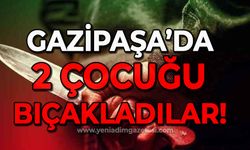 Gazipaşa'da kan aktı: 2 çocuğu bıçaklayıp kaçtı!