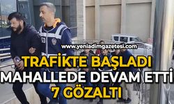 Trafikte başlayıp mahallede devam eden kavgaya mahalleli de dahil oldu