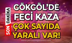 Gökgöl'de feci kaza: Çok sayıda yaralı var!