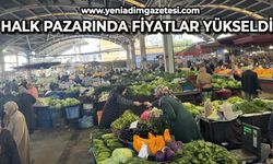 Halk pazarında fiyatlar yükseldi