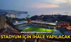 Stadyum için ihale yapılacak