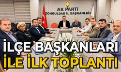 AK Parti'de ilçe başkanları ile ilk toplantı yapıldı