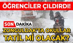 Zonguldak'ta okullar tatil mi olacak?