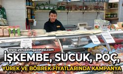 İşkembe, sucuk, pöç, yürek ve böbrek fiyatlarında kampanya