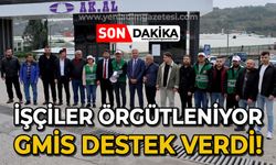 İşçiler örgütleniyor: GMİS destek verdi!