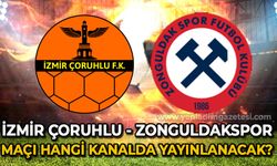 İzmir Çoruhlu FK - Zonguldakspor FK maçı hangi kanalda yayınlanacak?