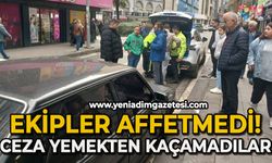 Ekipler affetmedi: Ceza yemekten kaçamadılar