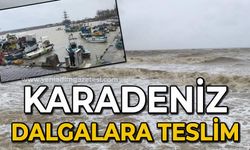 Karadeniz dalgalara teslim