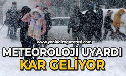 Meteoroloji uyardı: Soğuk hava ve kar geliyor