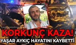 Korkunç kaza: Asım Aykıç hayatını kaybetti