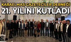 Karaelmas Gazeteciler Derneği 21. yılını kutladı