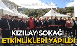 Kızılay Sokağı etkinlikleri yapıldı