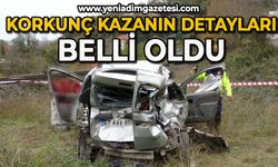 Tren kazasının detayları belli oldu