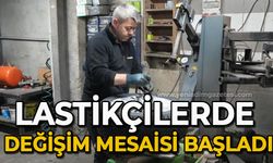 Lastikçilerde değişim mesaisi: Fiyatı 800 lira