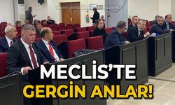 Meclis'te gergin anlar