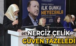 Nergiz Çelik güven tazeledi