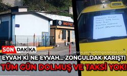 Eyvah ki ne eyvah... Zonguldak karıştı: Tüm gün dolmuş ve taksi hizmeti yok!