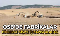 OSB'de fabrikalar binlerce kişiye iş kapısı olacak