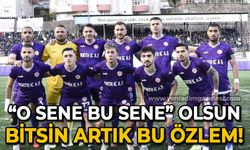 Kdz. Ereğli Belediyespor durmak bilmiyor: O sene bu sene olsun, bitsin artık bu özlem!