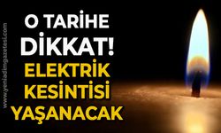 O tarihe dikkat: Elektrik kesintisi yaşanacak