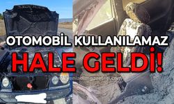 Araç alevlere teslim oldu: Büyük çaplı maddi hasar meydana geldi!