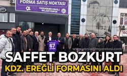 Saffet Bozkurt, Kdz. Ereğli Belediyespor forması aldı