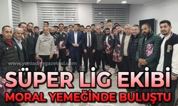 Süper Lig ekibi moral yemeğinde buluştu