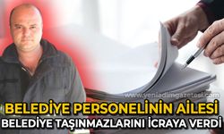 Belediye personeli ve ailesi belediyeye ait taşınmazları icraya verdi!