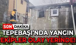 Tepebaşı'nda yangın: Ekipler olay yerinde!