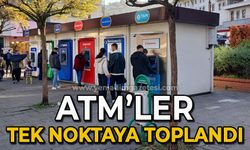 Zonguldak'ta ATM’ler tek noktaya toplandı