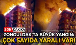 Zonguldak'ta büyük yangın: Çok sayıda yaralı var!