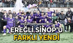 Ereğli Sinop'u farklı yendi