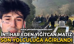 İntihar eden Yiğitcan Matiz son yolculuğuna uğurlandı