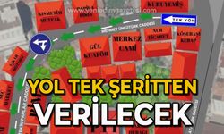 Yol tek şeritten verilecek