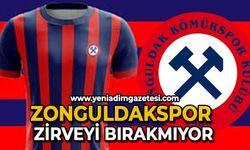 Zonguldakspor zirveyi bırakmıyor