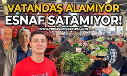 Pazar yerinde durum kötüye gidiyor: Vatandaş alamıyor, esnaf satamıyor!